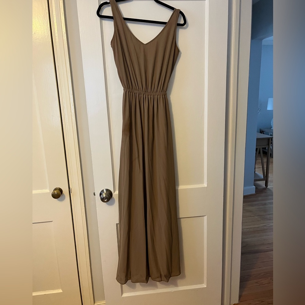 Taupe dress (XS)